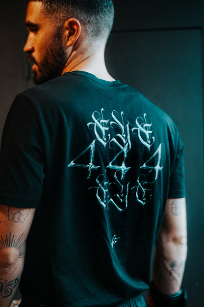 'Eye 444 Eye' Black TEE