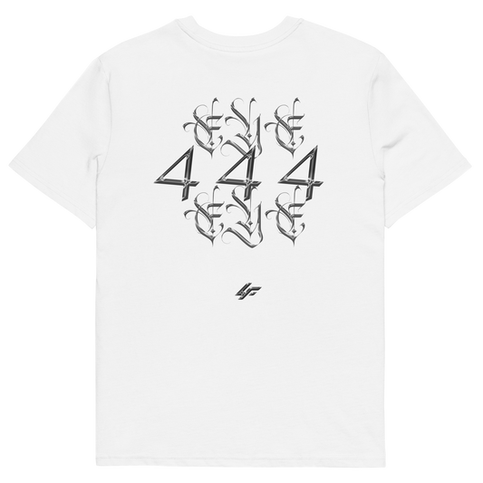 'Eye 444 Eye' White TEE